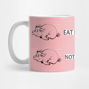 national pig day  funny Pigs Mug